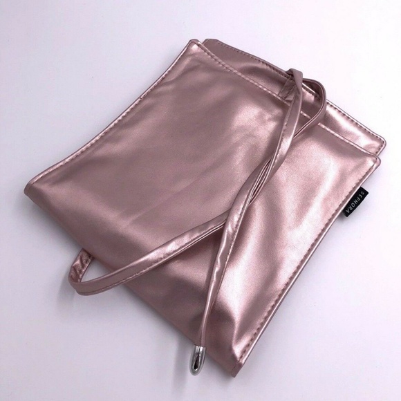 5for$25 Sephora Luxe Rose Gold Roll Up Makeup Bag - Picture 7 of 8